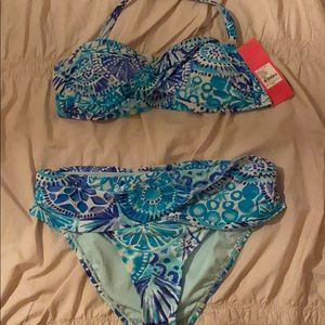 Lilly Pulitzer bikini top & bottom